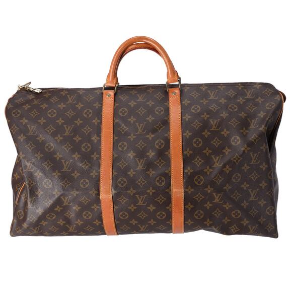 Louis Vuitton Keepall 60 Monogram Boston Bag M41422 Canvas - Picture 1 of 7